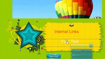 How to add internal links and external links in Trendy Site Builder 1.1.0?
