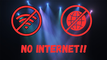 HOW to fix *NO INTERNET* connection on your PC