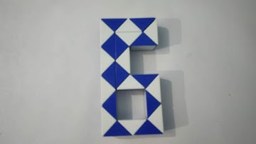 How to Make Number 6 with Snake Cube