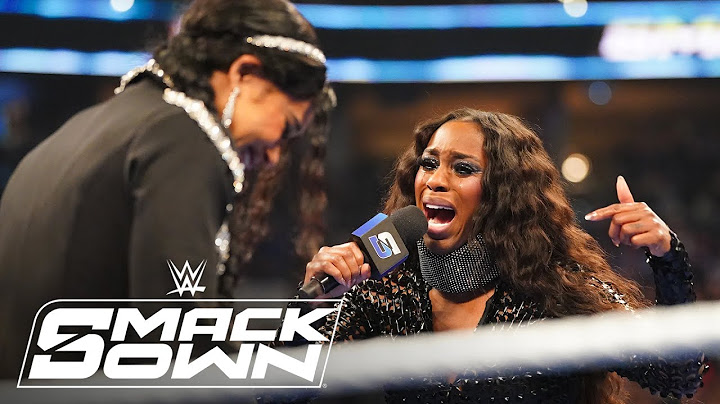 Naomi Tells Bianca Belair She Attacked Jade Cargill | WWE SmackDown Highlights 3/7/25 | WWE on USA