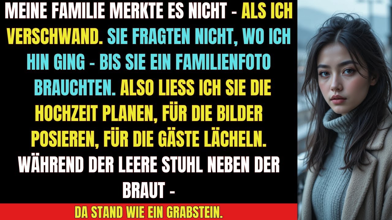 👉 Der leere Stuhl neben der Braut – und warum er alles veränderte.
