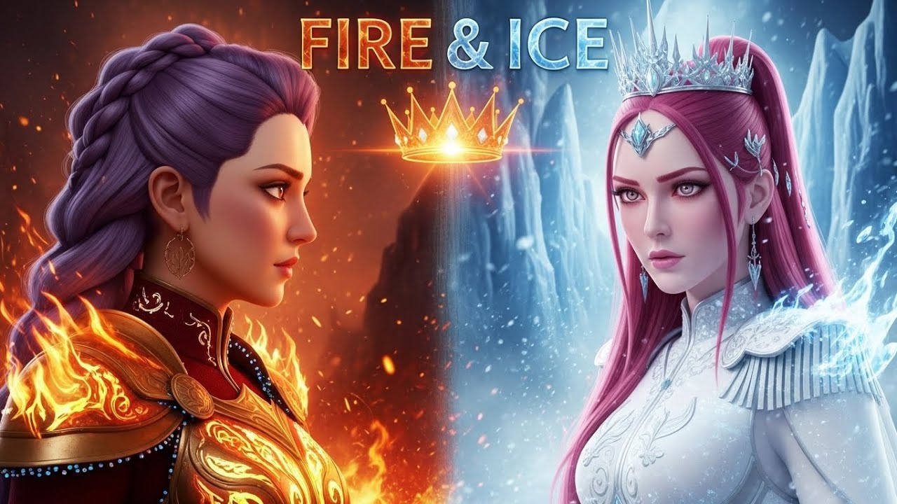 RUMI vs MIRA – The Dragon War: Fire vs Ice (Full Movie) 👑🔥❄️ | K-Pop Demon Hunters