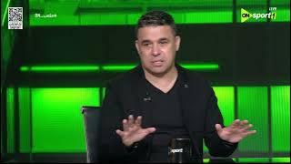 ON Stadium - A longtime colleague... Khaled El Ghandour cries after the death of Mohamed Sabry