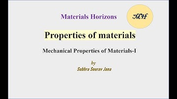 Mechanical Properties of Materials