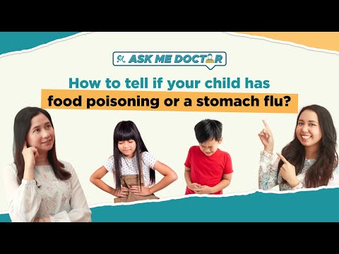 AskMeDoctor! | How to tell if your child has food poisoning or a stomach flu?