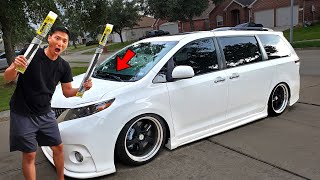 How To Install FRONT Wipers on 2011-2020 Toyota Sienna!