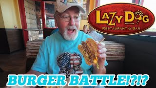 BURGER BATTLE-LAZY DOG!!! Would Your Dog Like It?