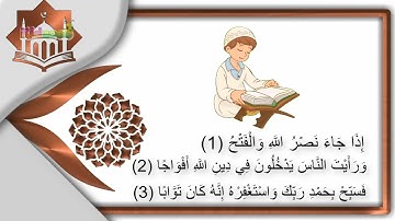 سورة النصر مكررة 20 مرة