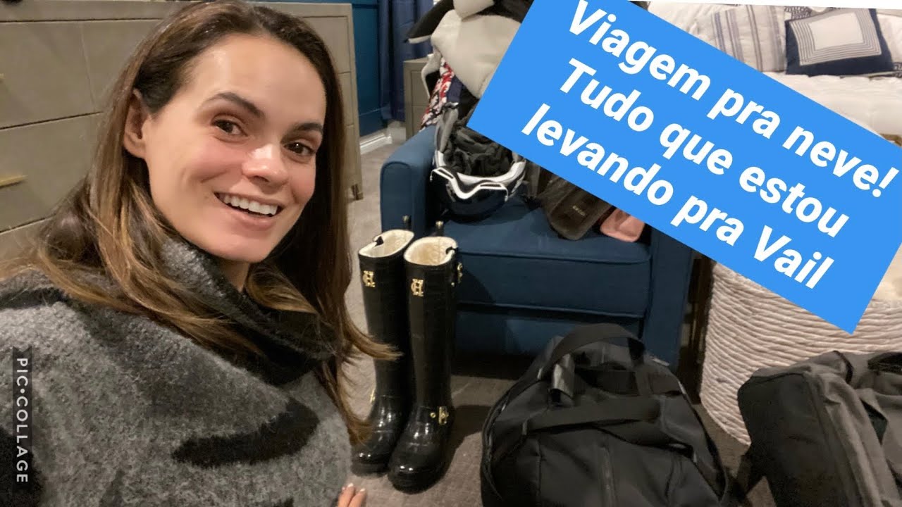 Fazendo as malas para Vail! O que levar e vestir para uma viagem pra neve!
