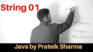 String Manipulation in Java Part 1 programming by Prateik Sharma ISC ICSE