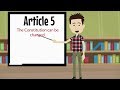 Exploring Articles Four Through Seven of the United States Constitution
