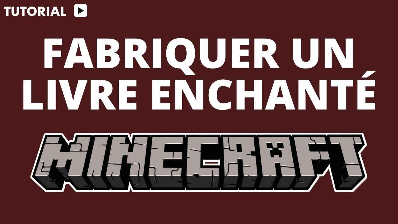 Comment faire un livre enchanté dans Minecraft - YouTube
