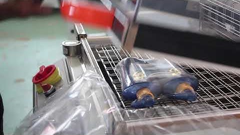 2 in 1 shrink wrapping machine for two bottles