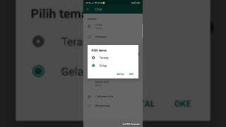 Caranya Aktifkan Mode Gelap Di Whatsapp | Android screenshot 3