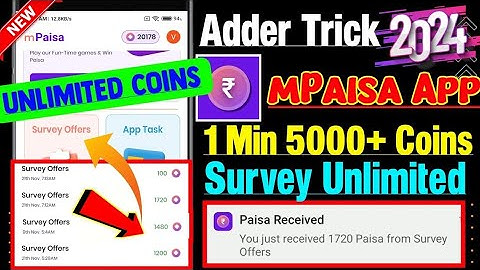 mPaisa App Survey Complete Trick 2024 |mPaisa me survey complete kaise kare | mPaisa unlimited trick