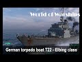 German torpedo boat T22 - Elbing class