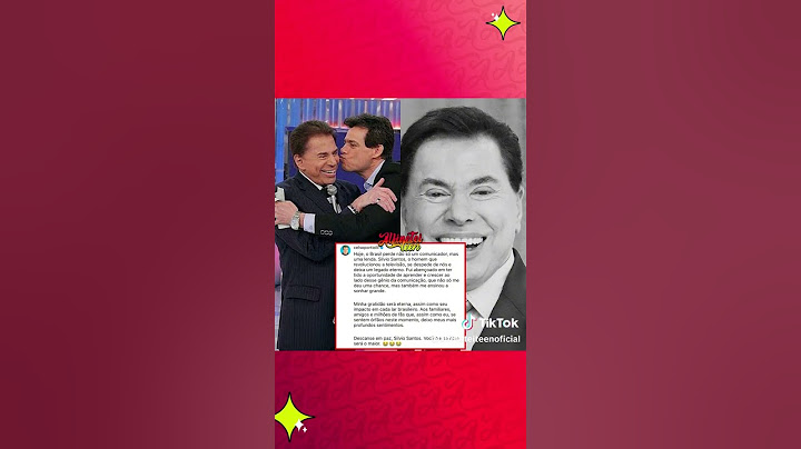 celso Portiolli presta homenagem ao Silvio Santos que morreu neste sábado, aos 93 anos 🖤