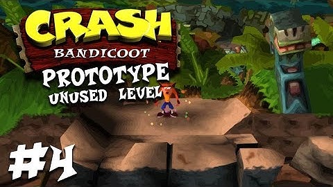 Crash Bandicoot Prototype, Unused Level 4 - Jungle Cliff [Full HD, 1080p]