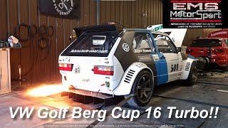 VW Golf 16 Turbo Berg Cup SQS Séquentiel !!