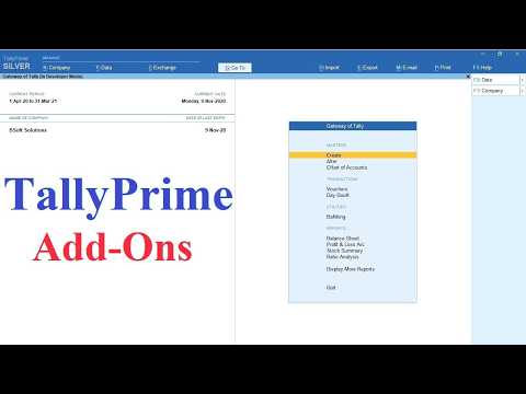 Tally Customization of Party wise Stock Items Columnar Reports | TallyTDL