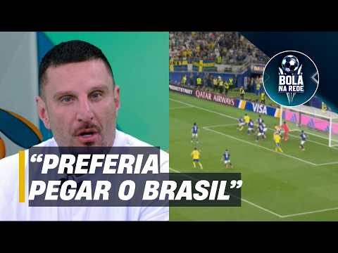 “Se eu fosse jogador da Suécia, preferia pegar o Brasil do que a França", dispara Guipa