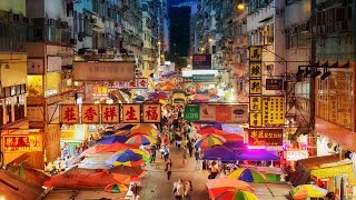 Pedestrian streets in hong kong ...