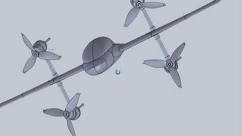 Ardupilot Tailsitter VTOL 3D model
