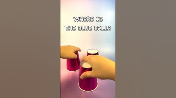 Where is the blue ball? 🙄 #shorts Exercises for intuition develop with INTUITION GAMES