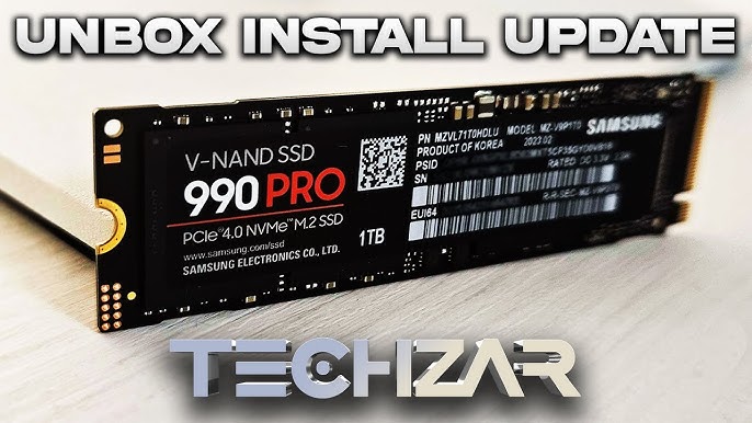 SAMSUNG 990 PRO with Heatsink Series - 2TB PCIe Gen4. X4 NVMe 2.0c - M.2  Internal SSD (MZ-V9P2T0CW) 