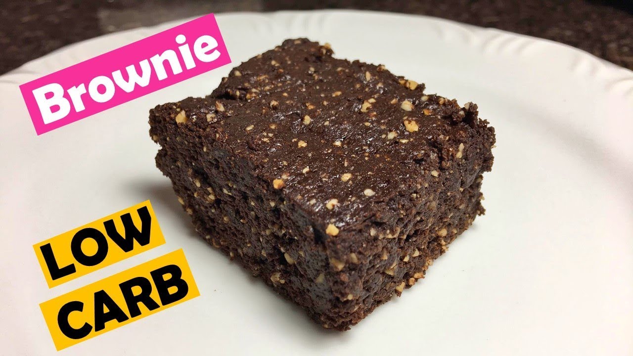 BROWNIE DE CHOCOLATE LOW CARB