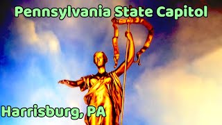 Celebrity Tour of 🚶‍♂️Pennsylvania State Capitol - Inside - Harrisburg, PA Profile