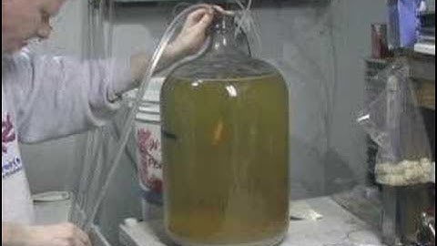 Home Brewing Wine Part 3