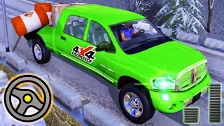 Offroad Jeep Cargo Driving 4x4 Simulation - Mountain Pickup Truck Driver | Android Gameplay screenshot 2
