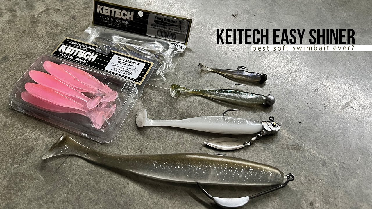 Keitech Easy Shiners The Best Soft Swimbait Ever? 