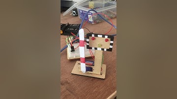 Arduino railway crossing barrier.
