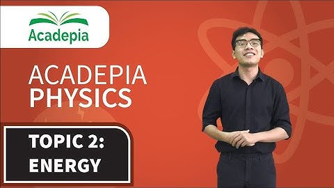 ACADEPIA Physics - Vật Lý Bằng Tiếng Anh - Topic 2: Energy | #Acadepia