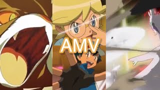 Ash vs Clemont - 5th Kalos Gym Battle | Pokémon AMV (Catch Fire)