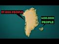 Why so few people live in Greenland