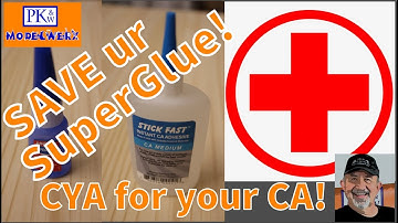 Stop Superglue from Drying Out!