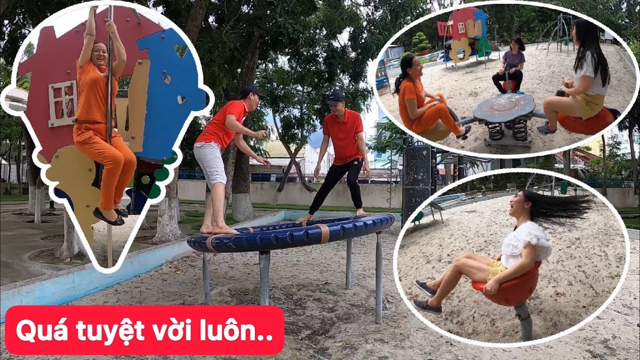 di cong vien vinh long 2022 Update Chơi Trò Chơi Tại Công Viên TP Vĩnh Long Vui Hết Nấc | Công Viên Đất Khánh Tây | Đường TV