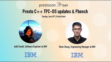 Presto C++ TPC-DS updates & pbench