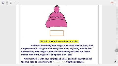 Class 1 SST worksheet solution week 9(30/7/21) Topic: Winter Season