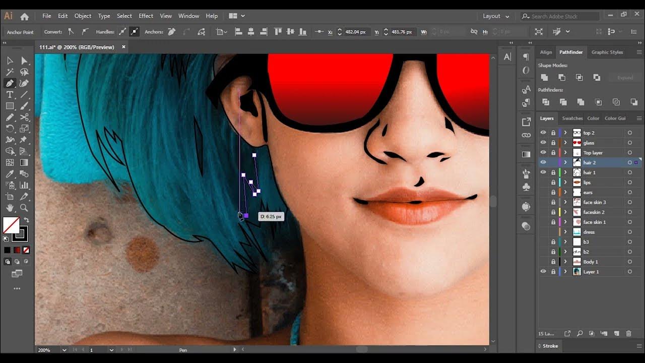 how-to-draw-vector-art-vector-portrait-in-adobe-illustrator-adobe