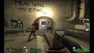 ZOMG L4D Custom Maps Ep 17 Dead Echo part 1
