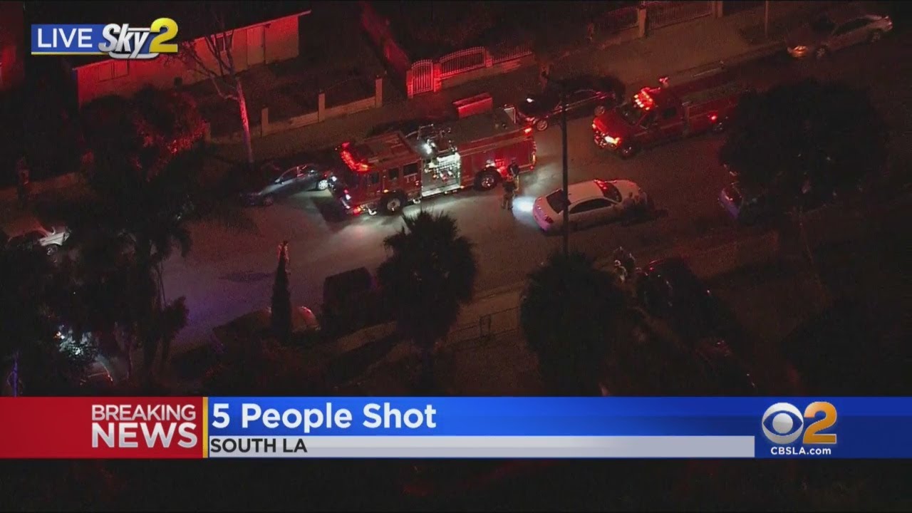 5 People In Critical Condition After Shooting In South LA - YouTube