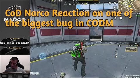 CoD Narco Reaction on One of The Biggest Bug in CODM Call of Duty: Mobile