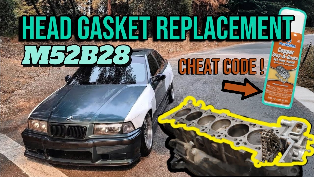 E36 Head Gasket Replacement - Budget Sedan ep. 11 (M52 B28 Engine Install)