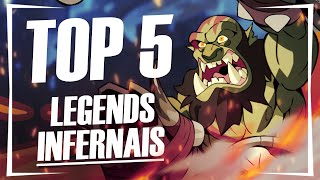 TOP 5 LEGENDS MAIS INFERNAIS do BRAWLHALLA