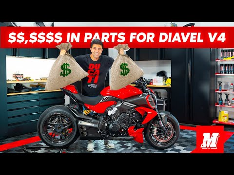 The REAL cost of The MOTOMILLION Diavel V4