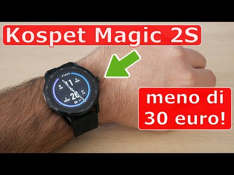 Lo SMARTWATCH MIGLIORE a MENO di 30 EURO! Recensione KOSPET Magic 2S
